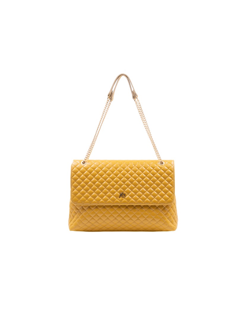 Κίτρινη τσάντα ώμου Anthea